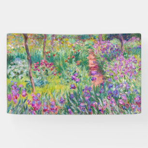 Claude Monet - Der Irisgarten in Giverny Banner