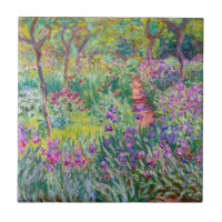 Claude Monet - Der Irisgarten in Giverny