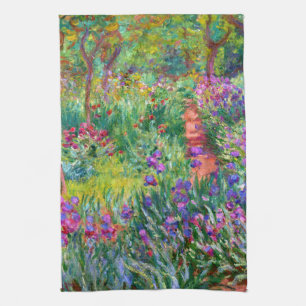 Claude Monet: Der Irisgarten in Giverny Küchentuch