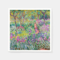 Claude Monet - Der Irisgarten in Giverny