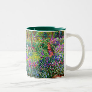 Claude Monet: Der Irisgarten in Giverny Zweifarbige Tasse