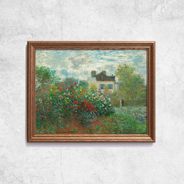 Claude Monet Der Kunstgarten Französische Alte Kun Poster