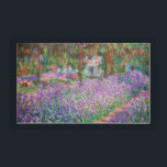 Claude Monet - Der Kunstgarten von Giverny Acryl Tablett<br><div class="desc">The Artist's Garden at Giverny / Le Jardin de l'artiste a Giverny - Claude Monet,  1900</div>