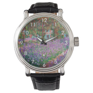 Claude Monet - Der Kunstgarten von Giverny Armbanduhr