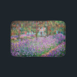 Claude Monet - Der Kunstgarten von Giverny Badematte<br><div class="desc">The Artist's Garden at Giverny / Le Jardin de l'artiste a Giverny - Claude Monet,  1900</div>