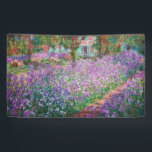 Claude Monet - Der Kunstgarten von Giverny Banner<br><div class="desc">The Artist's Garden at Giverny / Le Jardin de l'artiste a Giverny - Claude Monet,  1900</div>