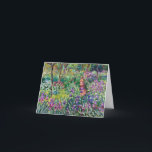 Claude Monet - Der Kunstgarten von Giverny Dankeskarte<br><div class="desc">Claude Monet - Der Kunstgarten von Giverny</div>