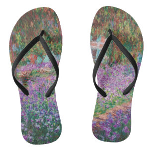Claude Monet - Der Kunstgarten von Giverny Flip Flops