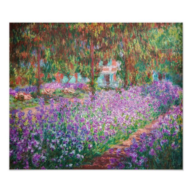 Claude Monet - Der Kunstgarten von Giverny Fotodruck (Vorne)