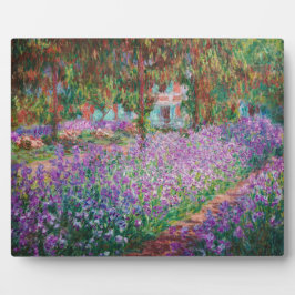 Claude Monet - Der Kunstgarten von Giverny Fotoplatte