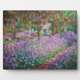 Claude Monet - Der Kunstgarten von Giverny Fotoplatte