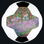 Claude Monet - Der Kunstgarten von Giverny Fußball<br><div class="desc">The Artist's Garden at Giverny / Le Jardin de l'artiste a Giverny - Claude Monet,  1900</div>
