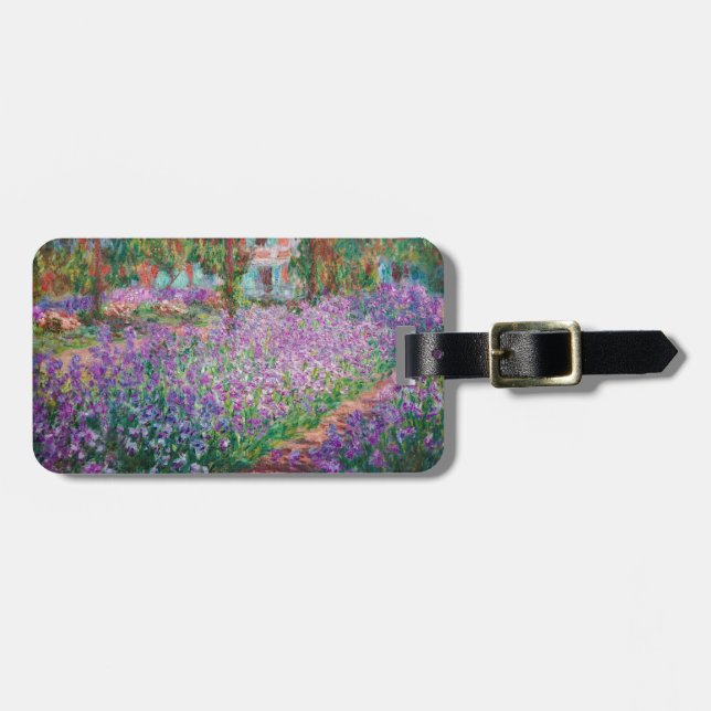 Claude Monet - Der Kunstgarten von Giverny Gepäckanhänger (Vorderseite horizontal)