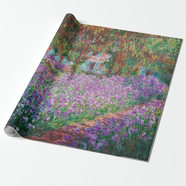 Claude Monet - Der Kunstgarten von Giverny Geschenkpapier (Ungerollt)