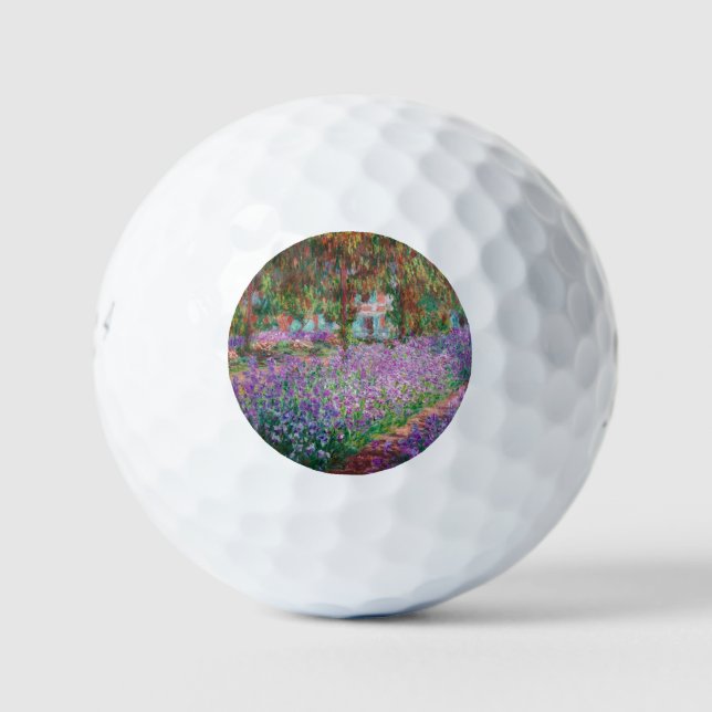 Claude Monet - Der Kunstgarten von Giverny Golfball (Vorderseite)