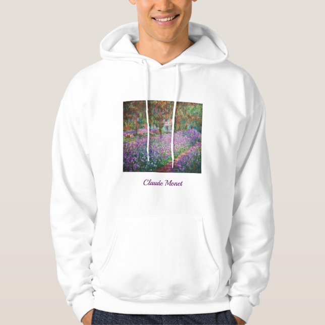 Claude Monet - Der Kunstgarten von Giverny Hoodie (Vorderseite)