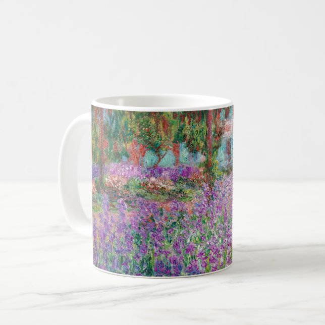 Claude Monet - Der Kunstgarten von Giverny Kaffeetasse (Vorderseite Links)