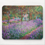 Claude Monet - Der Kunstgarten von Giverny Mousepad<br><div class="desc">The Artist's Garden at Giverny / Le Jardin de l'artiste a Giverny - Claude Monet,  1900</div>