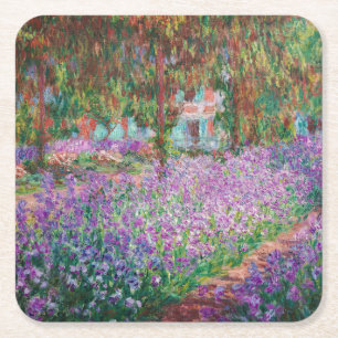 Claude Monet - Der Kunstgarten von Giverny Rechteckiger Pappuntersetzer
