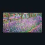 Claude Monet - Der Kunstgarten von Giverny Schreibtischunterlage<br><div class="desc">The Artist's Garden at Giverny / Le Jardin de l'artiste a Giverny - Claude Monet,  1900</div>