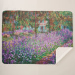 Claude Monet - Der Kunstgarten von Giverny Sherpadecke<br><div class="desc">The Artist's Garden at Giverny / Le Jardin de l'artiste a Giverny - Claude Monet,  1900</div>