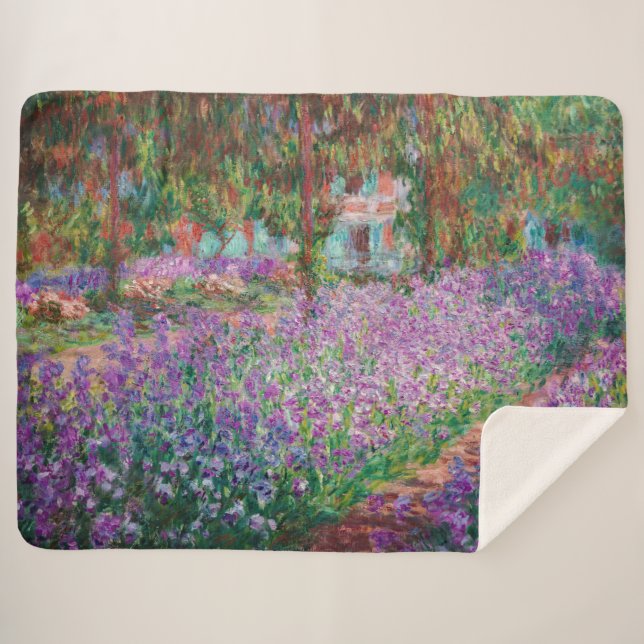 Claude Monet - Der Kunstgarten von Giverny Sherpadecke (Vorderseite (Horizontal))