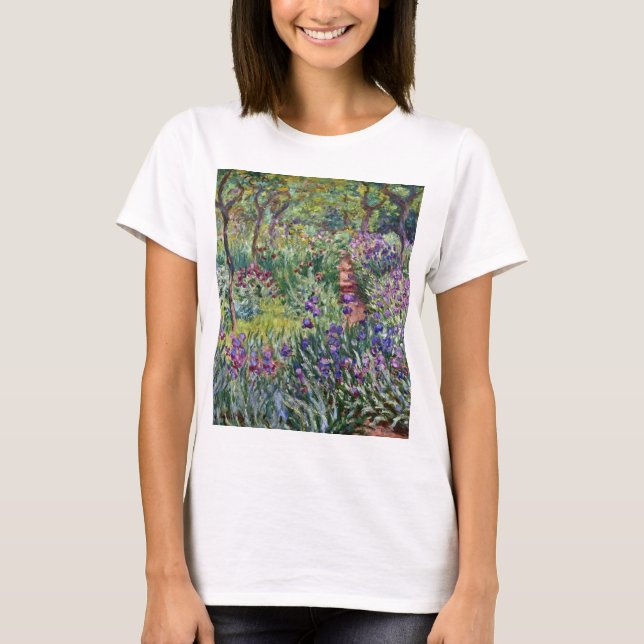 Claude Monet - Der Kunstgarten von Giverny T-Shirt (Vorderseite)