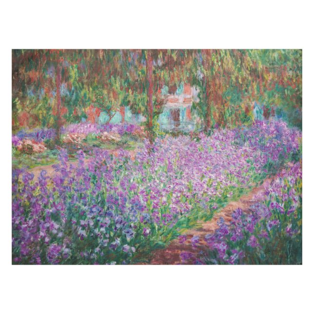 Claude Monet - Der Kunstgarten von Giverny Tischdecke (Vorderseite (Horizontal))