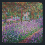 Claude Monet - Der Kunstgarten von Giverny Töpfeuntersetzer<br><div class="desc">The Artist's Garden at Giverny / Le Jardin de l'artiste a Giverny - Claude Monet,  1900</div>