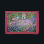 Claude Monet - Der Kunstgarten von Giverny Tri-fold Geldbeutel<br><div class="desc">The Artist's Garden at Giverny / Le Jardin de l'artiste a Giverny - Claude Monet,  1900</div>