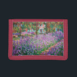 Claude Monet - Der Kunstgarten von Giverny Tri-fold Geldbeutel<br><div class="desc">The Artist's Garden at Giverny / Le Jardin de l'artiste a Giverny - Claude Monet,  1900</div>