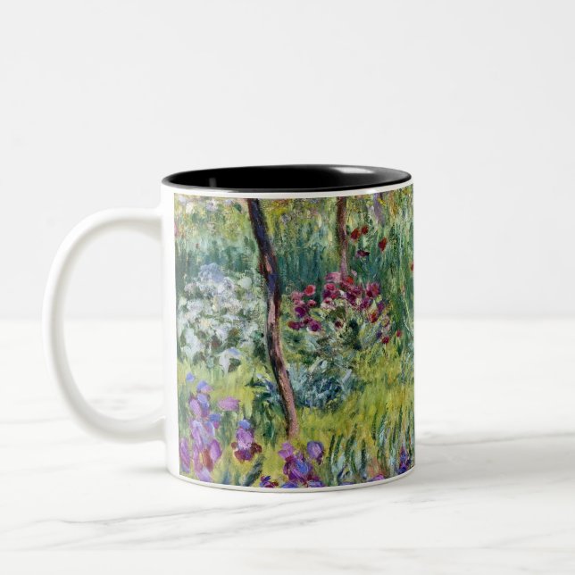 Claude Monet - Der Kunstgarten von Giverny Zweifarbige Tasse (Links)