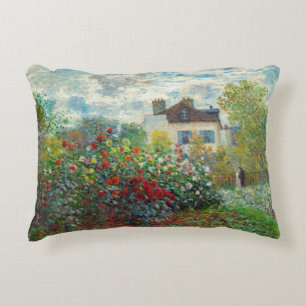 Claude Monet - Der Künstlergarten in Argenteuil Dekokissen