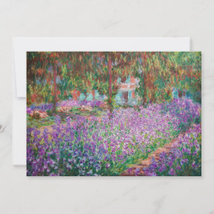 Claude Monet - Der Künstlergarten in Giverny Einladung