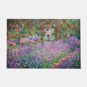 Claude Monet - Der Künstlergarten in Giverny Fußmatte