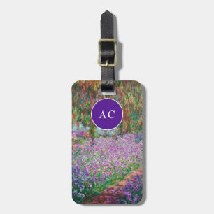 Claude Monet - Der Künstlergarten in Giverny Gepäckanhänger