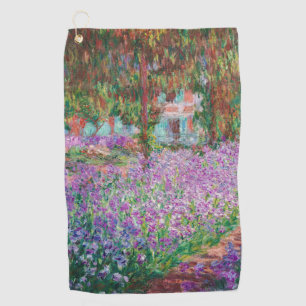 Claude Monet - Der Künstlergarten in Giverny Golfhandtuch