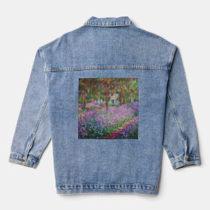 Claude Monet - Der Künstlergarten in Giverny Jeansjacke