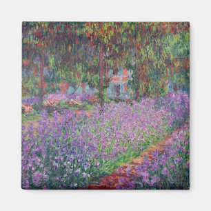 Claude Monet   Der Künstlergarten in Giverny Magnet