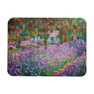 Claude Monet - Der Künstlergarten in Giverny Magnet