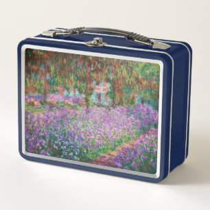 Claude Monet - Der Künstlergarten in Giverny Metall Brotdose