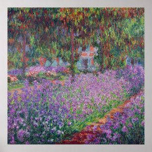 Claude Monet Der Künstlergarten in Giverny Poster