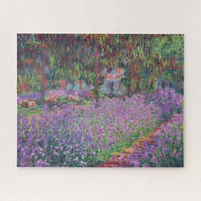 Claude Monet | Der Künstlergarten in Giverny Puzzle (Horizontal)