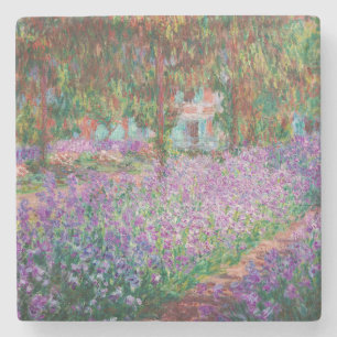 Claude Monet - Der Künstlergarten in Giverny Steinuntersetzer