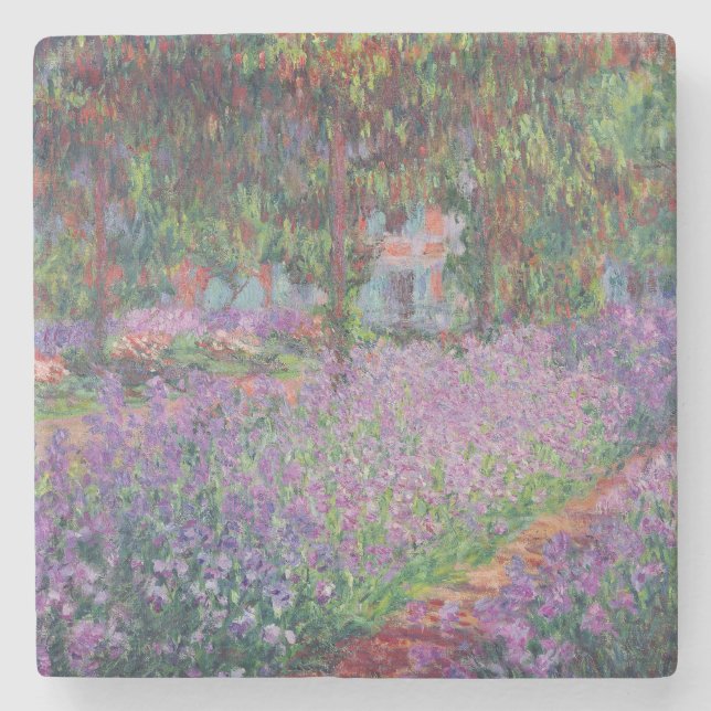 Claude Monet| Der Künstlergarten in Giverny Steinuntersetzer (Vorderseite)