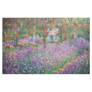 Claude Monet - Der Künstlergarten in Giverny Stoff