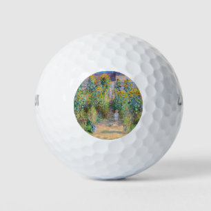 Claude Monet - Der Künstlergarten in Vetheuil Golfball