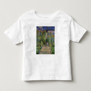 Claude Monet Der Künstlergarten in Vetheuil Kleinkind T-shirt