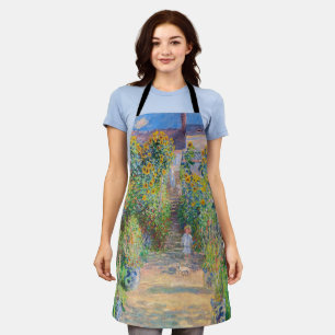 Claude Monet - Der Künstlergarten in Vetheuil Schürze