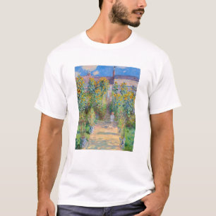Claude Monet - Der Künstlergarten in Vetheuil T-Shirt